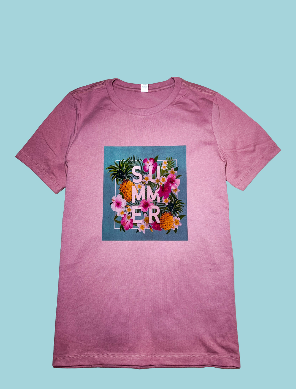 SUMMER! Mauve short sleeve t-shirt