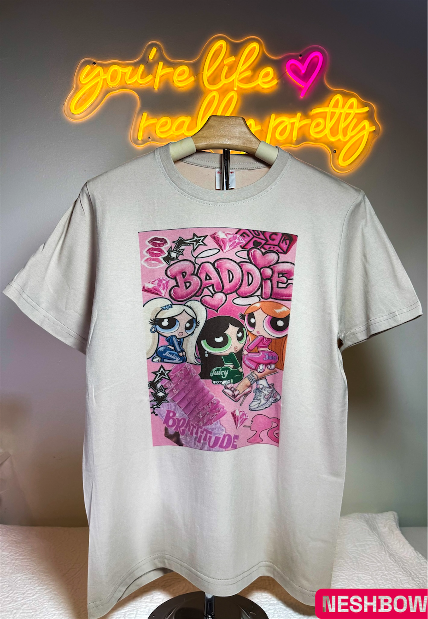Powerpuff Girls Baddie Aesthetic Tee!