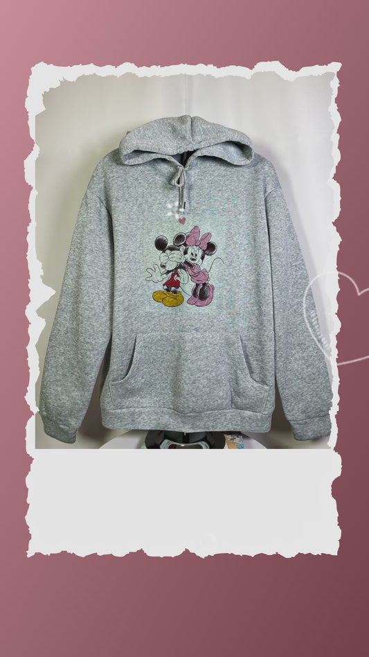 Minnie and Mickey/ Women's Hoodies